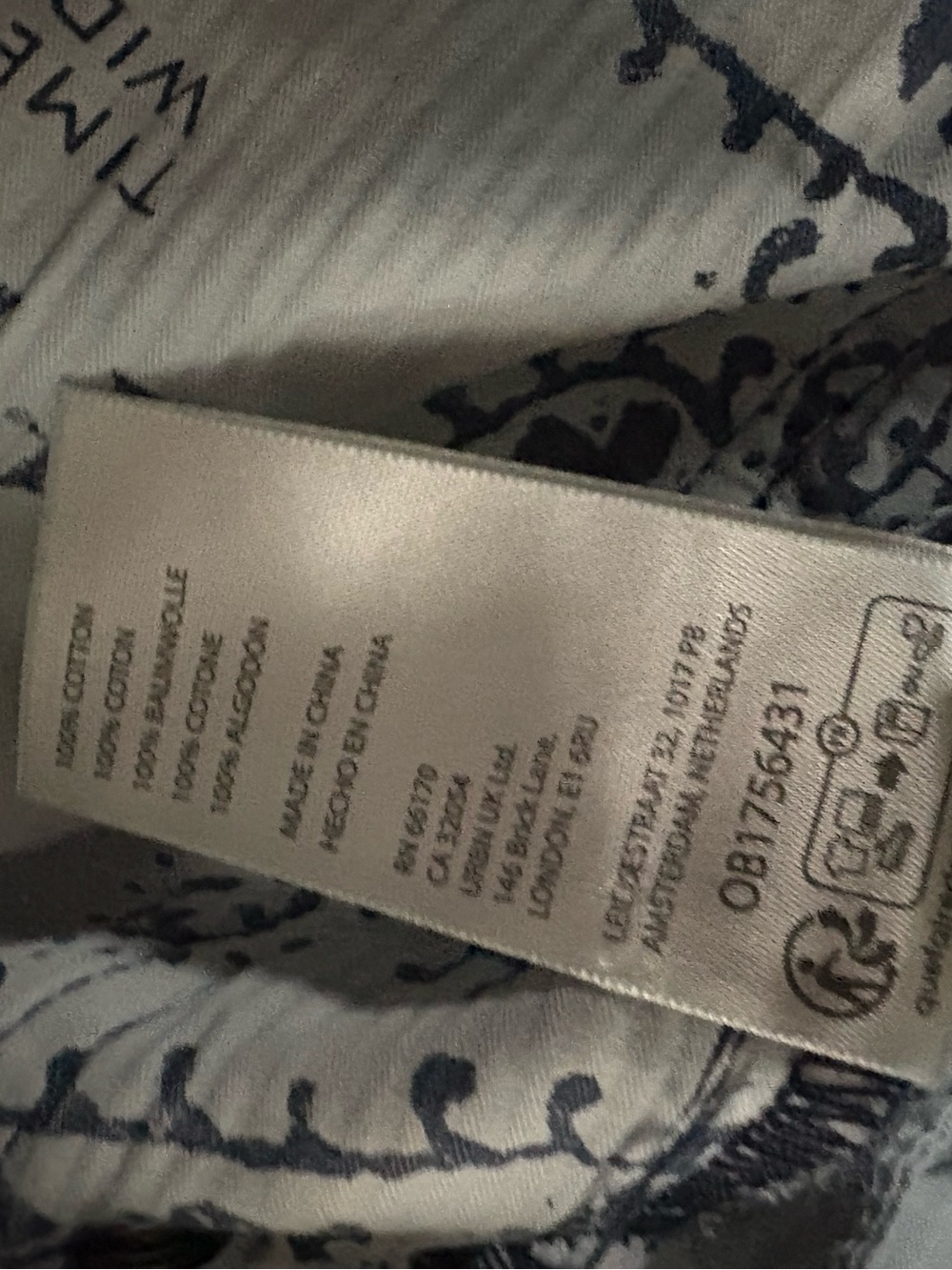 We the Free x Free People Time Warp Wide Leg Jeans Size 32 Button Detail - Picture 10 of 10